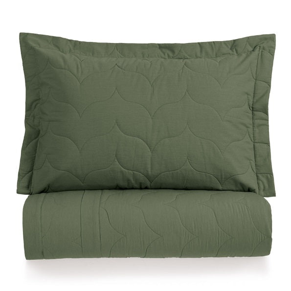 Colcha Solteiro Karsten Tom 200 Fios - Verde 40272