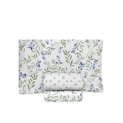 Jogo de Cama Solteiro Estamparia 180 Fios - Composê 7957