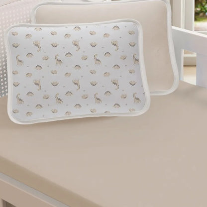 Kit Cama Berço Padrão Malha Baby Monte Santo 2 Peças - Dino
