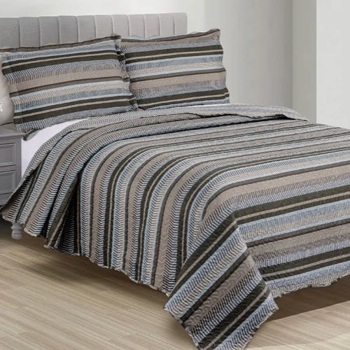 Colcha Casal Camesa Evolution Patchwork - Domus