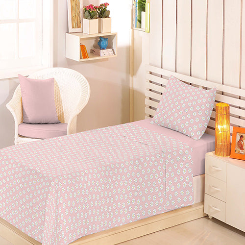 Jogo de Cama Infantill Estamparia 150 Fios - Flor 7684