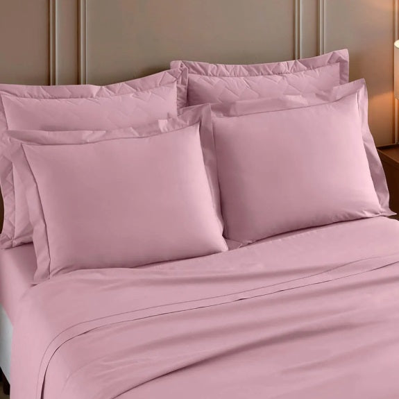 Fronha Avulsa Buettner 230 Fios Reffinata Ponto Royal 50x70 - Rosa
