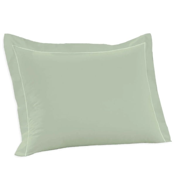 Fronha Avulsa Buettner 230 Fios Reffinata Ponto Royal 50x70 - Verde Alecrim