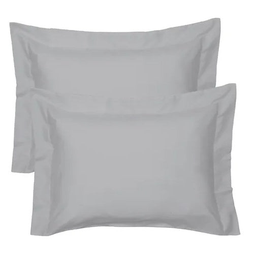 Kit Fronhas Kacyumara 300 Fios Satinée - Prata