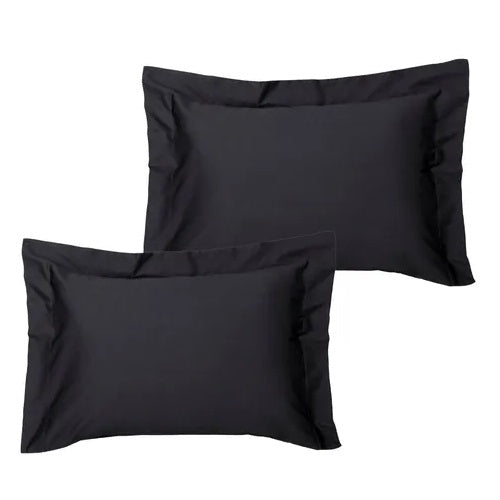 Kit Fronhas Kacyumara 300 Fios Satinée - Preto