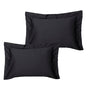 Kit Fronhas Kacyumara 300 Fios Satinée - Preto