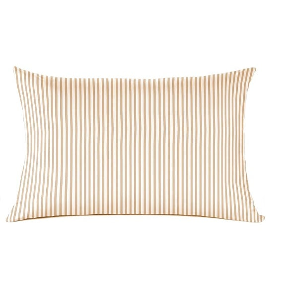 Fronha Avulsa Teka Listrado 50cm x 70cm - Bege