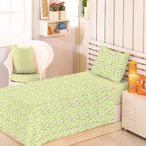 Jogo de Cama Infantill Estamparia 150 Fios - Gatinha 7689