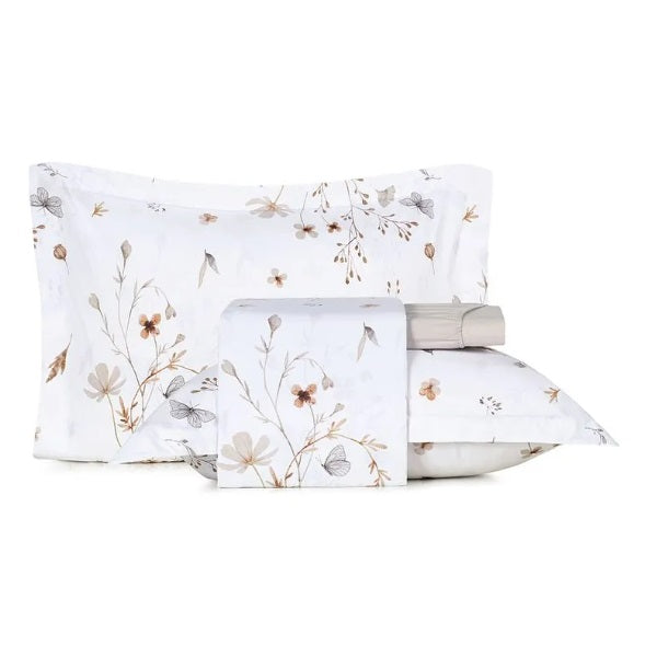 Jogo de Cama Queen Altenburg Toque Acetinado 4 peças - Golden