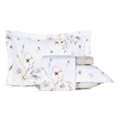 Jogo de Cama Casal Altenburg Toque Acetinado 4 peças - Golden