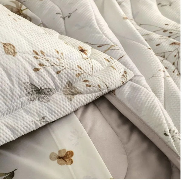 Colcha Casal Altenburg Toque Acetinado - Golden