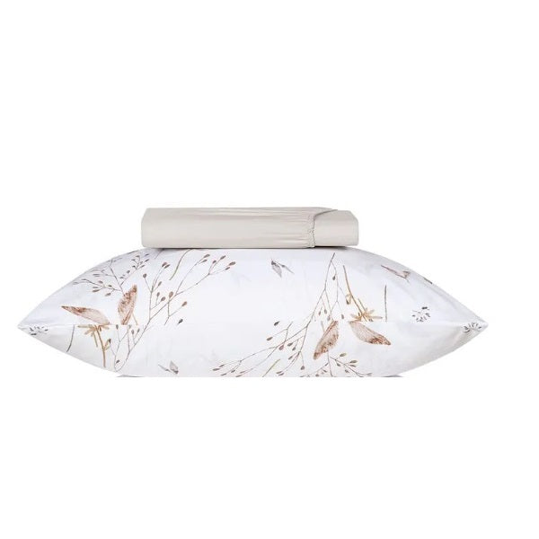 Kit Cama Solteiro Altenburg Toque Acetinado 2 peças - Golden