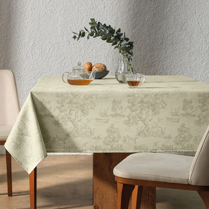 Toalha Mesa Quadrada Karsten Sempre Limpa 1,80x1,80 -  Grazia Alecrim