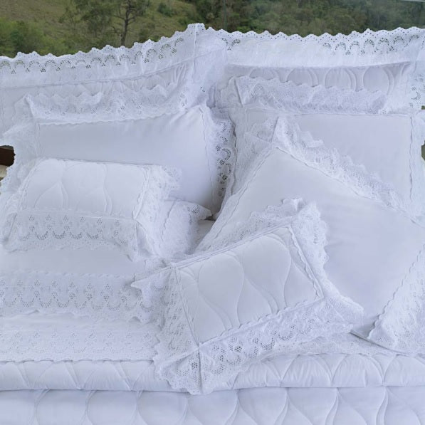 Jogo de Cama Queen 300 Fios Marken Fassi - Infinito Branco