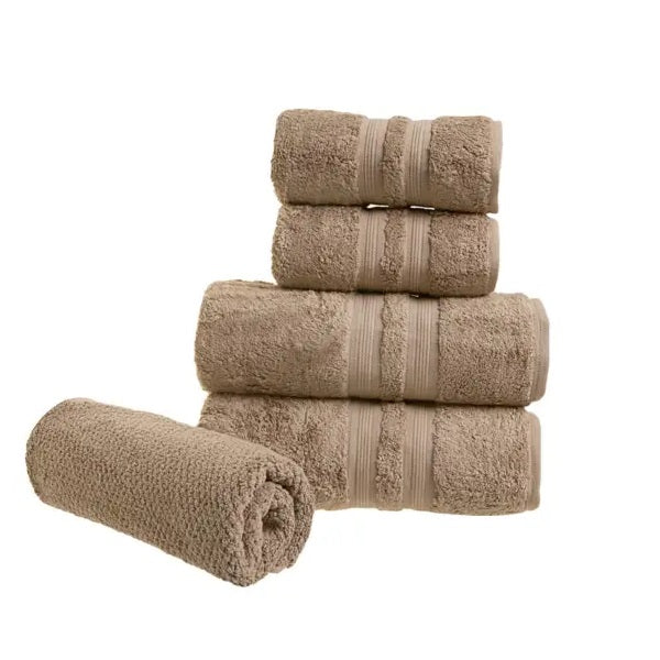 Jogo Banho Buddemeyer Algodão Egípcio 5 peças - Marrom