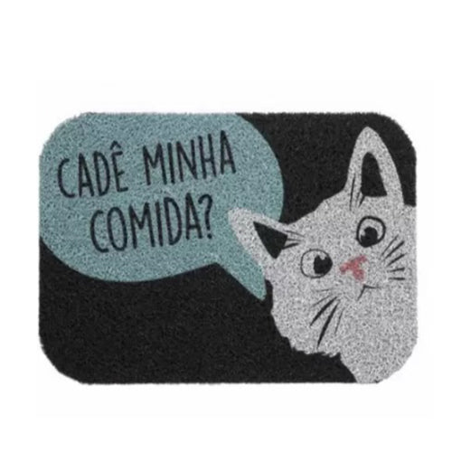 Capacho Kapazi - Pet Cat Cadê Minha Comida
