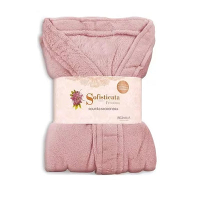 Roupão Feminino Atlântica Sofisticata GG - Rosa