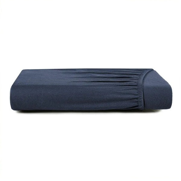 Lençol King Altenburg Malha - Azul