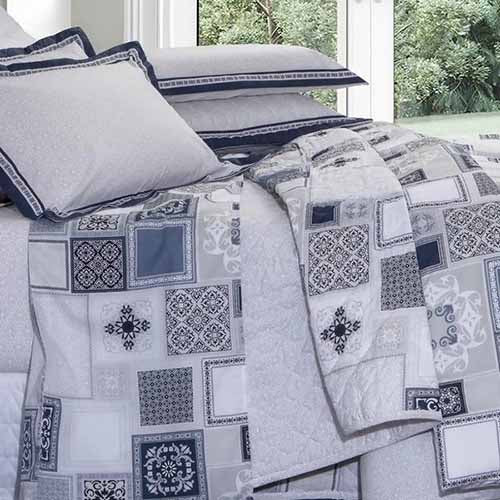 Jogo de Cama King Kacyumara Vida Bella 200 Fios - Manhathan