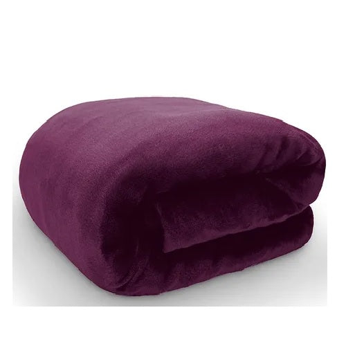 Manta Casal Camesa - Velour Neo Beringela