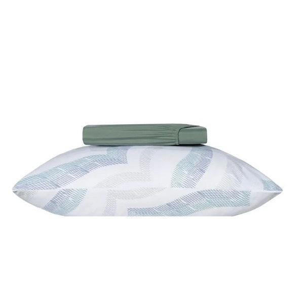 Kit Cama Solteiro Altenburg Toque Acetinado 2 peças - Marine