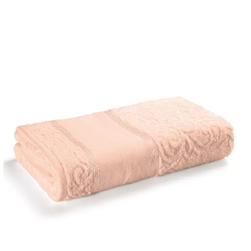 Toalha Banhão Karsten Bordar Melina II - Salmão