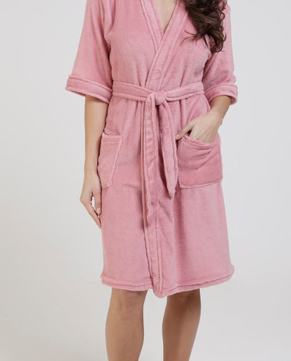 Roupão Feminino Atlântica Sofisticata GG - Rosa