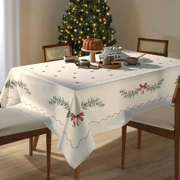 Toalha de Mesa Natal Döhler Clean Matisse 1,60x2,70 - 123