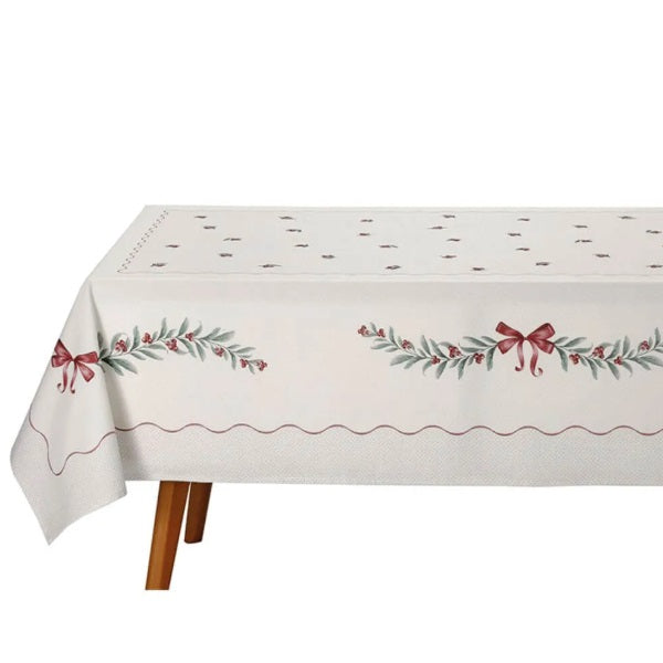 Toalha de Mesa Döhler Clean Matisse 1,60x1,60 - Natal 123