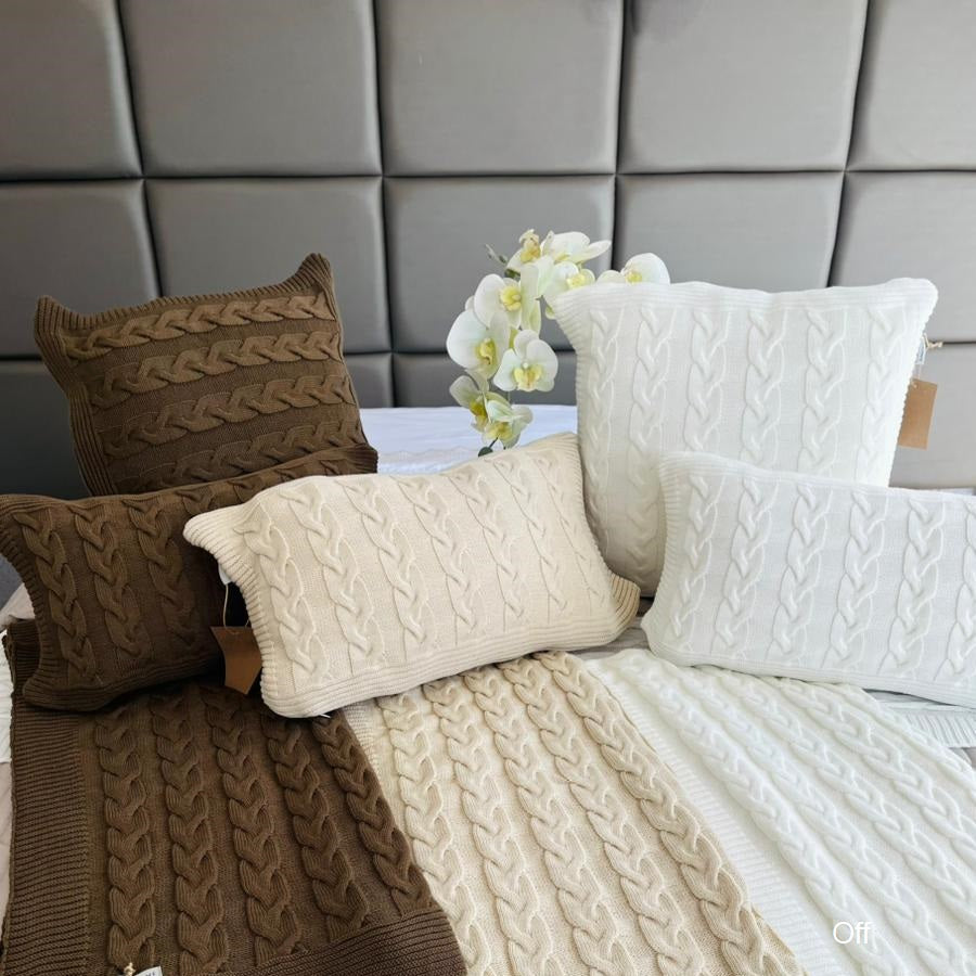 Peseira King Tricot Molinari Genebra - Off