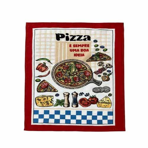 Pano de Copa Döhler Pizza - Vermelho