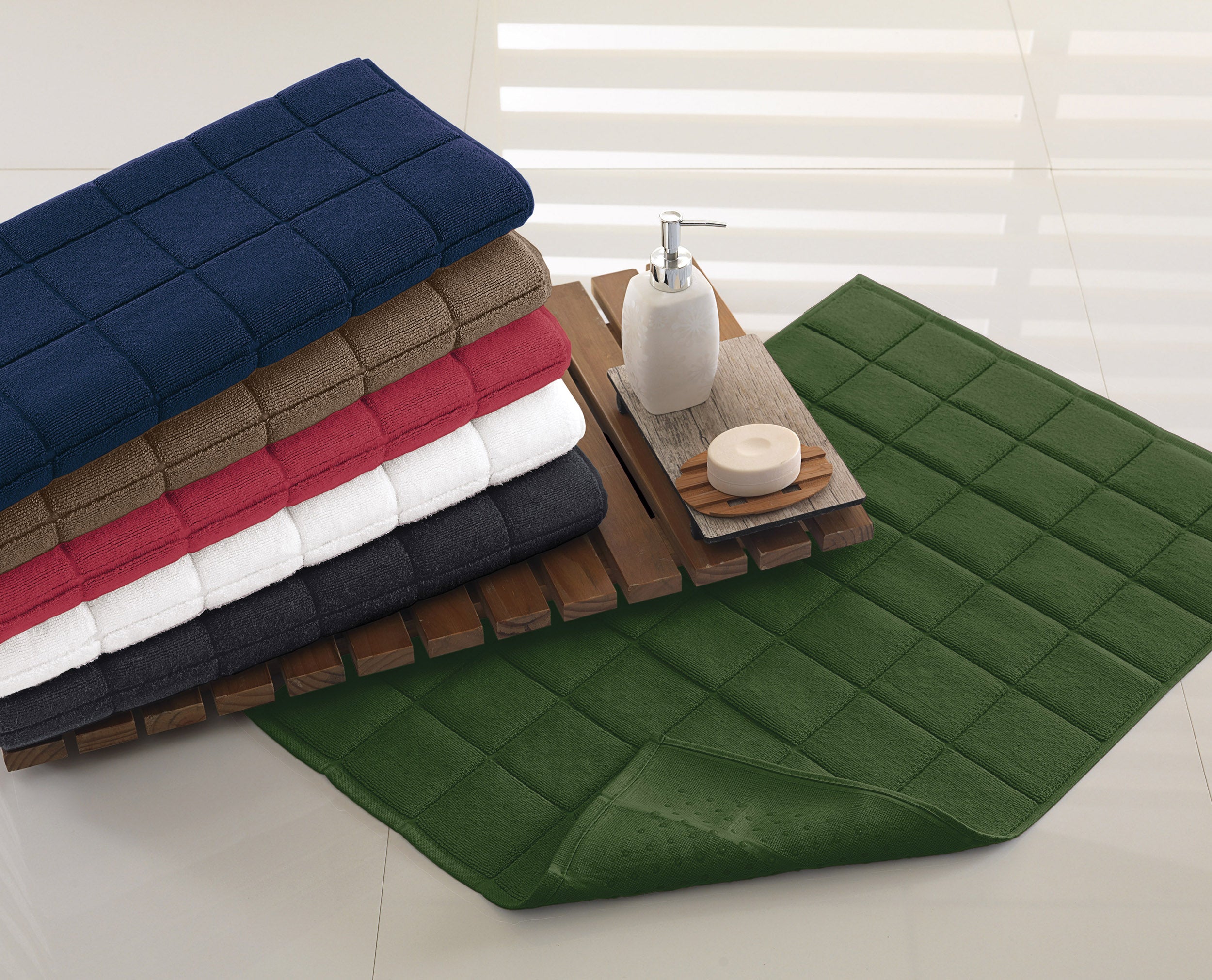 Piso Felpudo Teka 50x75cm - Prima Delicatta Marinho