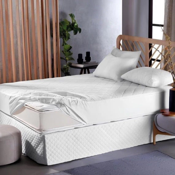 Protetor de Colchão Solteiro Altenburg Impermeável Misto - altura 30cm