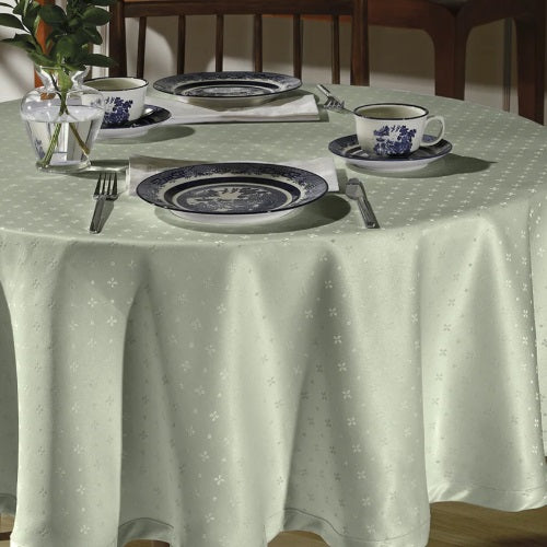 Toalha de Mesa Döhler Requinte - Lisa Verde 1,60m