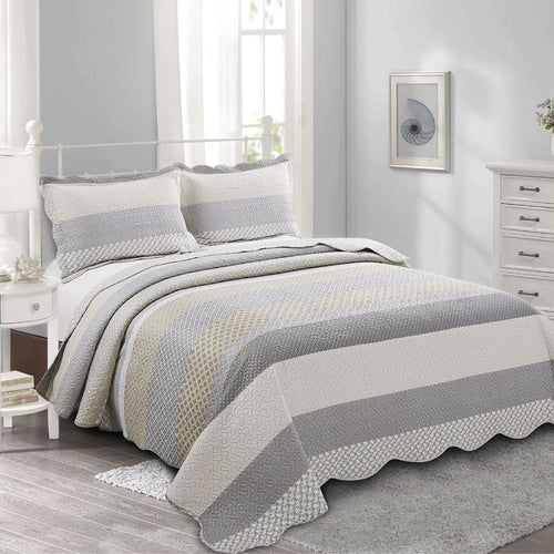 Colcha Solteiro Camesa Evolution Patchwork - Saluzo