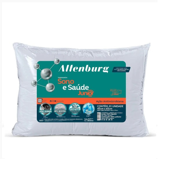 Travesseiro Altenburg Sono e Saúde Júnior 45cm x 65cm
