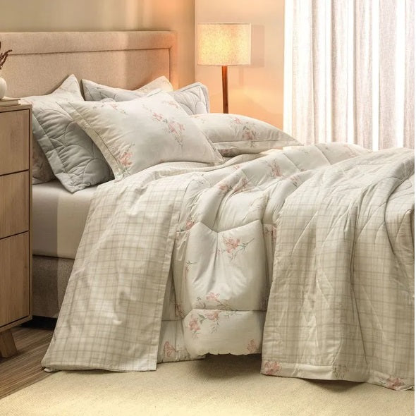 Jogo de Cama Casal Karsten 200 Fios - Tarsila