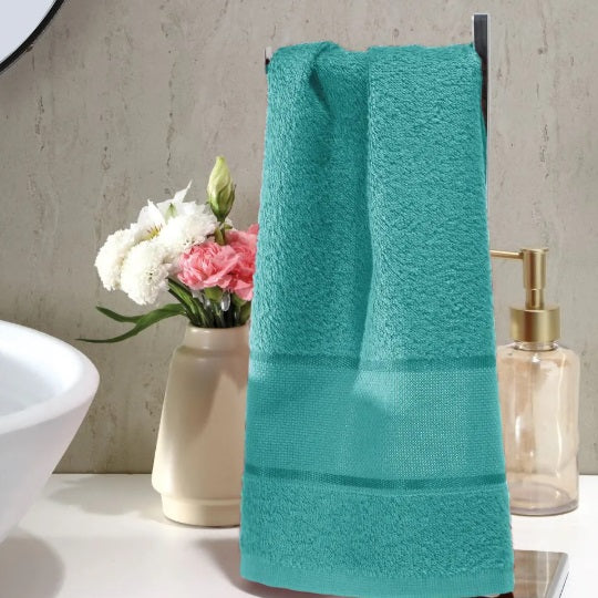 Toalha Lavabo Döhler Bordar - Torino Verde Escuro
