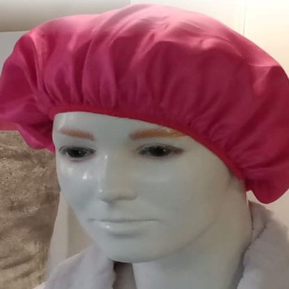 Touca Fibrasca Cetim - Plumax Rosa