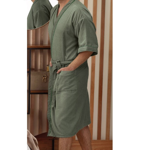 Roupão Unissex Teka Felpudo Vênus - Goiaba G