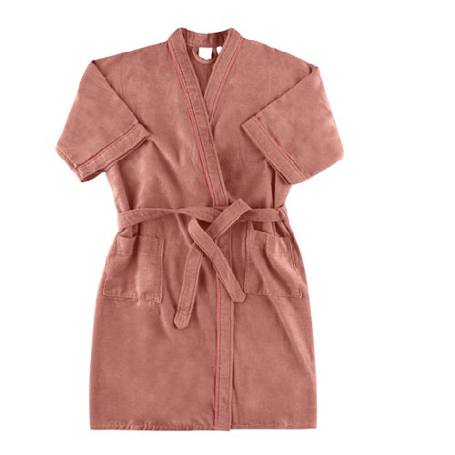 Roupão Unissex Teka Felpudo Vênus - Goiaba G