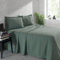 Kit Colcha Solteiro Döhler Piquet Lisa 100% Algodão - Verde