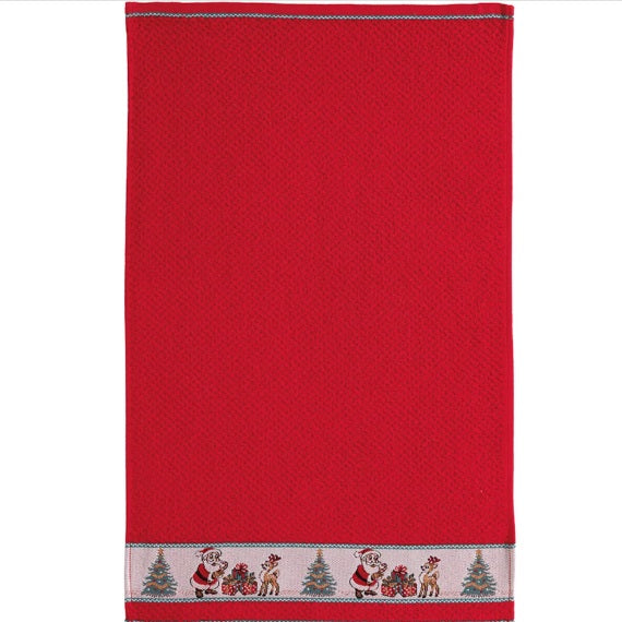 Pano de Copa Natal Döhler Vida II - Vermelho