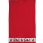 Pano de Copa Natal Döhler Vida II - Vermelho