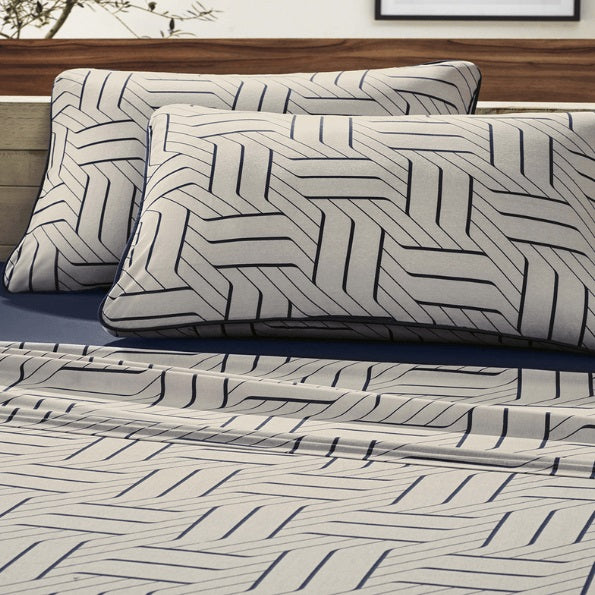 Jogo de Cama King Altenburg Malha Fio Penteado 4 peças - Zique