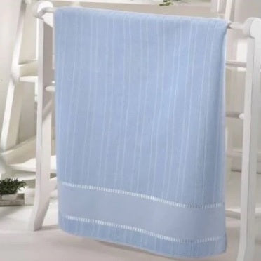 Toalha Banhão Döhler Bordar - Bella Azul 3792