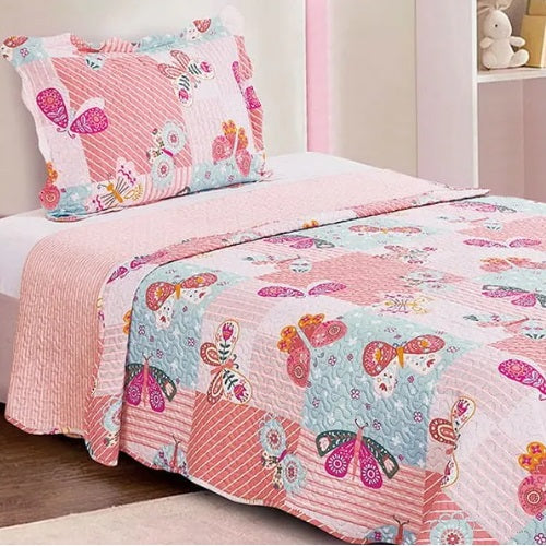 Colcha Infantil Camesa Evolution - Borboleta