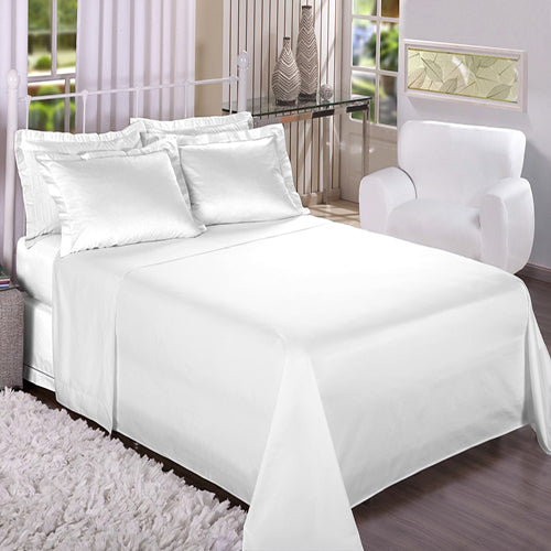 Jogo de Cama Queen Monte Santo 200 Fios - Branco