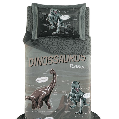 Colcha Infantil Karsten 200 Fios - T-Rex