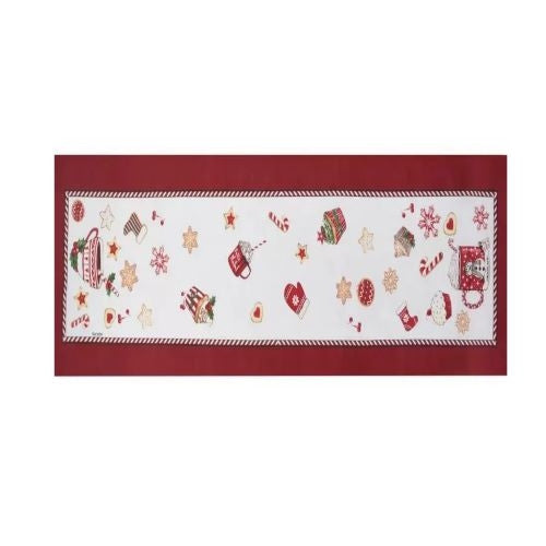 Caminho de Mesa Natal Karsten - Estrela do Natal  30x1,00 (Cópia)